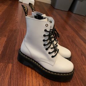 Dr. Martens AirWair White Jadons
